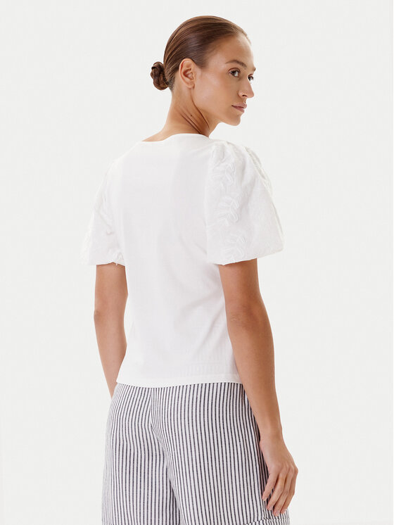 Tatuum Tatuum Μπλουζάκι Kathia T2503.051 Λευκό Regular Fit