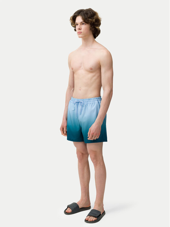 4F 4F Úszónadrág 4FWSS24UBDSM089 Zöld Regular Fit
