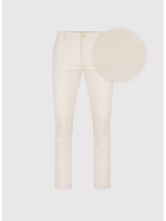Pako Lorente Pako Lorente Chinosy P25SN-WX-007 Beżowy Classic Fit