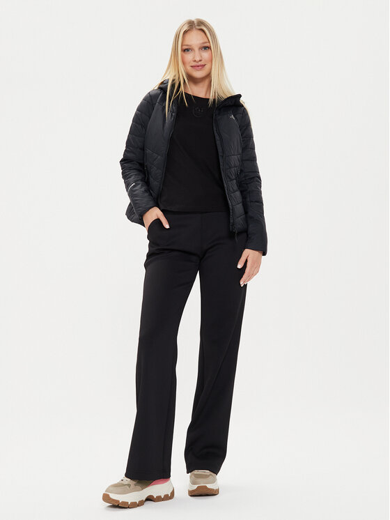 4F 4F Pohodna jakna 4FAW23TDJAF279 Črna Slim Fit