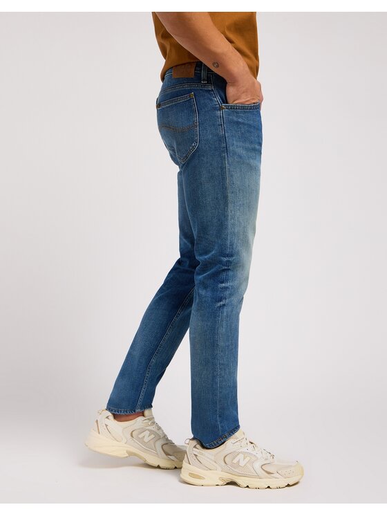 Lee Lee Jeansy 112349323 Niebieski Slim Fit