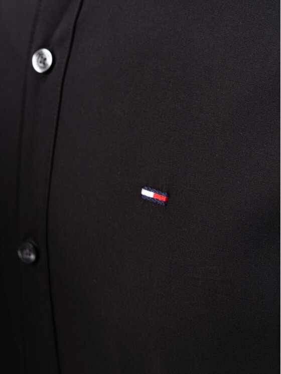 Tommy Jeans Tommy Jeans Krekls DM0DM04405 Melns Slim Fit