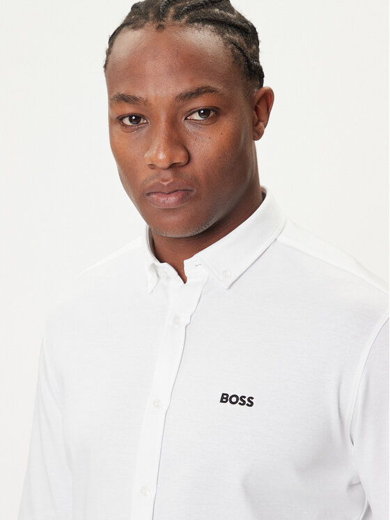 BOSS BOSS Koszula B_Motion 50544795 Biały Regular Fit