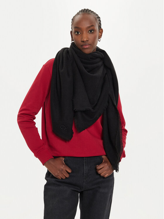 Calvin Klein Foulard Embroidery K60K612896 Nero Modivo