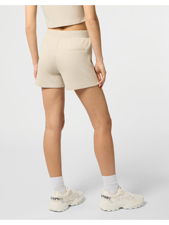 Plein Sport Plein Sport Szorty sportowe 29107 Biały Active Fit