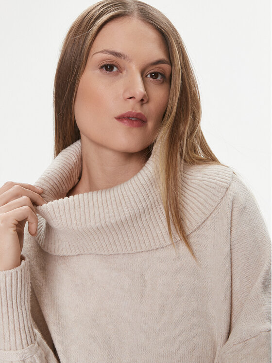 ONLY ONLY Πουλόβερ 15306541 Μπεζ Relaxed Fit