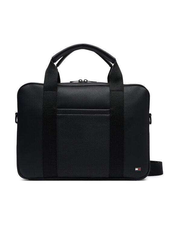 Tommy Hilfiger Tommy Hilfiger Taška na laptop AM0AM14727 Čierna