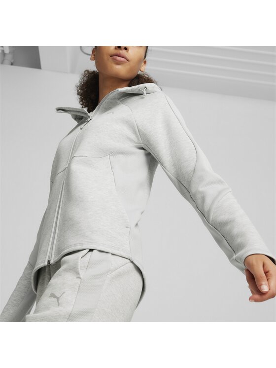 Puma Puma Bluza 677878 Szary Regular Fit