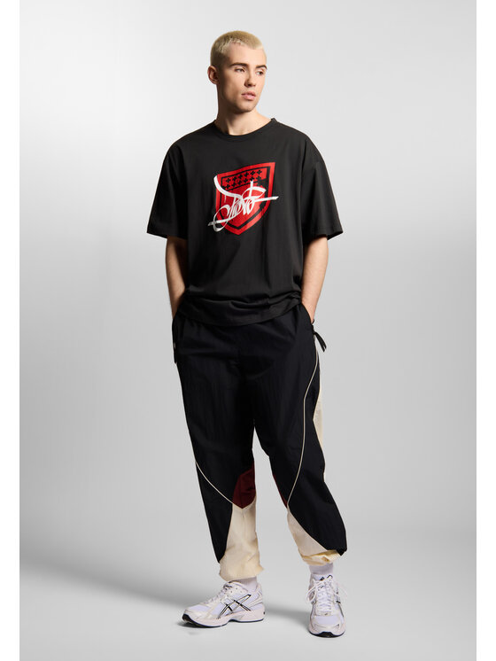 PROSTO. PROSTO. T-Shirt Damage Target Czarny Oversize