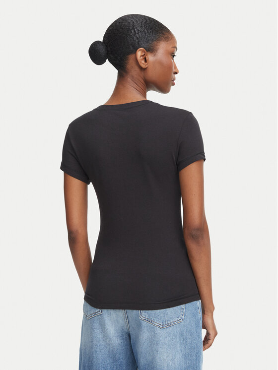 Tommy Hilfiger Tommy Hilfiger Komplet t-shirtów UW0UW06657 Czarny Slim Fit