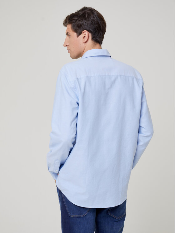 BIG STAR BIG STAR Koszula trixi_400 Niebieski Basic Fit