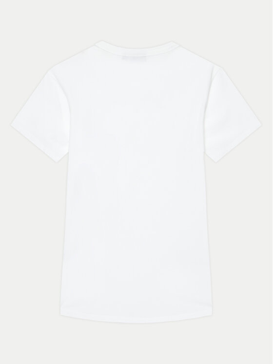 Napapijri Napapijri T-shirt S-Chamois NP0A4HYL D Bijela Regular Fit