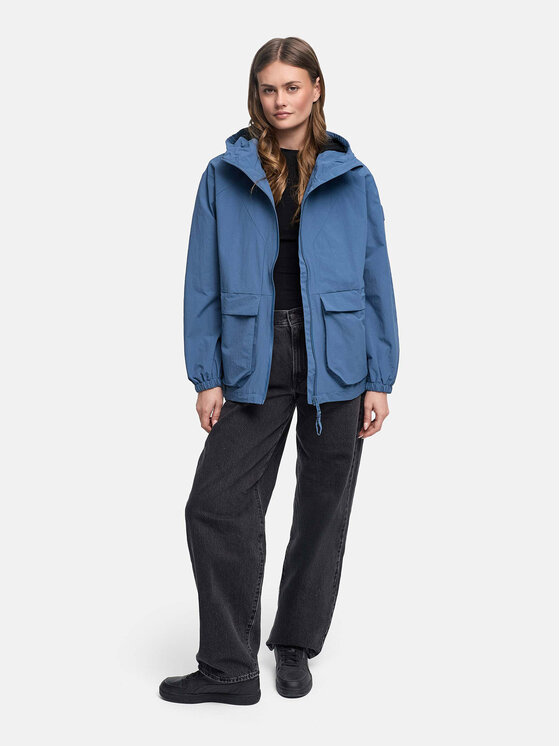 Navahoo Navahoo Kurtka przejściowa Donnerwetter Niebieski Regular Fit