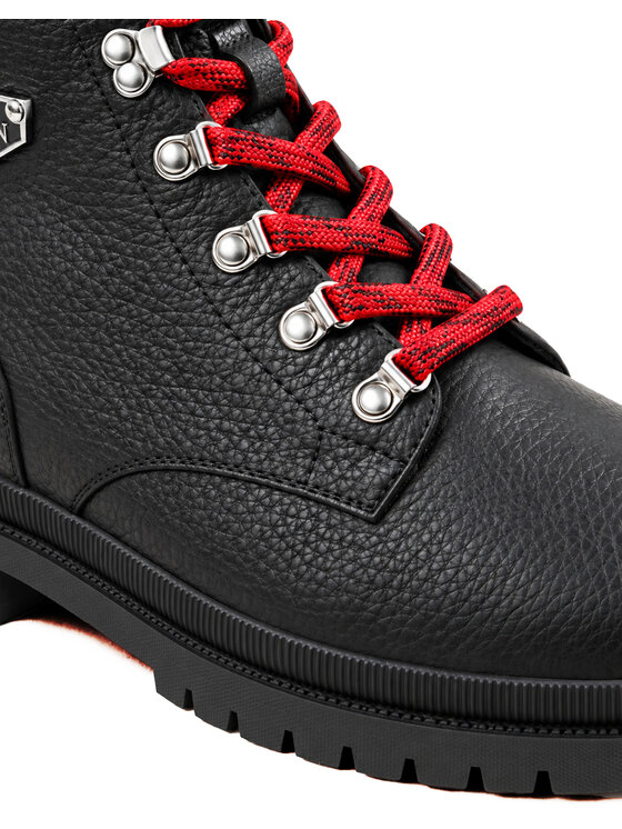 PHILIPP PLEIN PHILIPP PLEIN Kotníková obuv s elastickým prvkem 31828 Černá