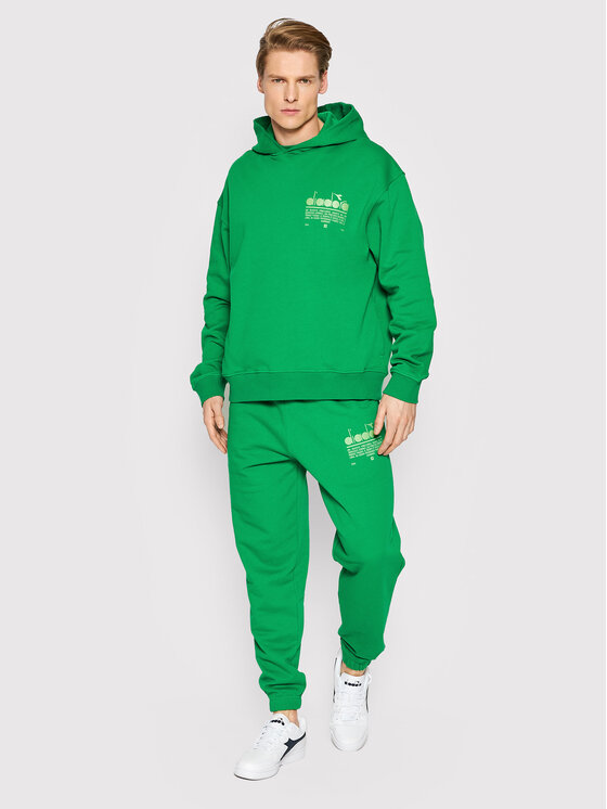 Felpa diadora verde sale