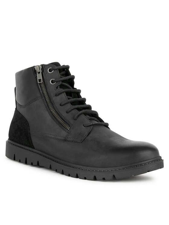 Geox Geox Gležnjače U Ghiacciaio U36DGB 000CL C9999 Crna