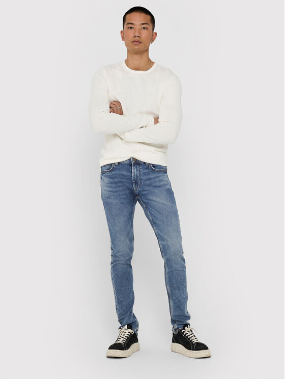 Only & Sons Only & Sons Τζιν Loom 22018653 Μπλε Slim Fit