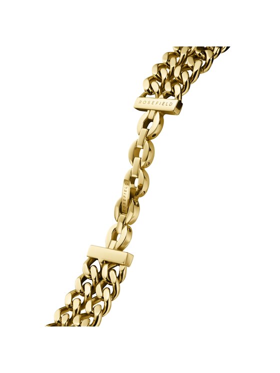 Rosefield Rosefield Zegarek Double Chain Studio Czarny