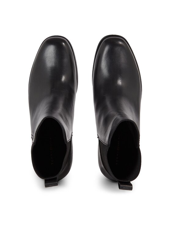 Tommy Hilfiger Tommy Hilfiger Μποτάκια Essential Chelsea Boot FW0FW07516 Μαύρο