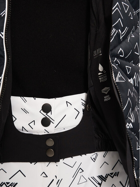 Rossignol Rossignol Lyžařská bunda Staci RLNWJ24 Černá Regular Fit