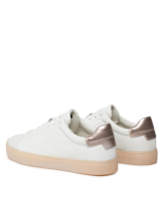 Calvin Klein Calvin Klein Tenisice Cupsole Lace Up Pearl HW0HW01897 Bijela