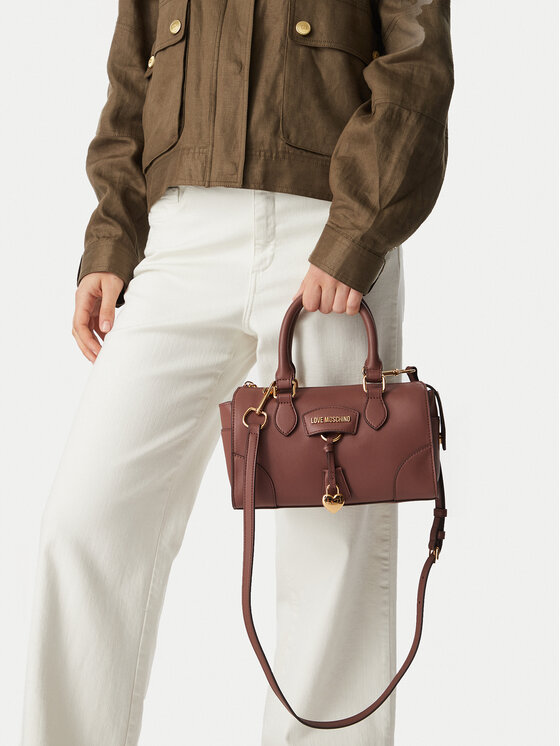 LOVE MOSCHINO Ročna torba JC4157PP1PL1320A Rjava
