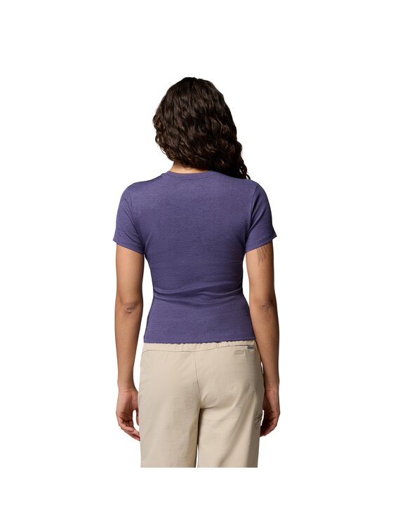 Columbia Columbia T-Shirt 210369 Fioletowy Regular Fit