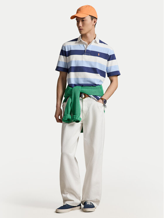 Polo Ralph Lauren Polo Ralph Lauren Polokošile Ssl Rug 710977587001 Modrá Regular Fit