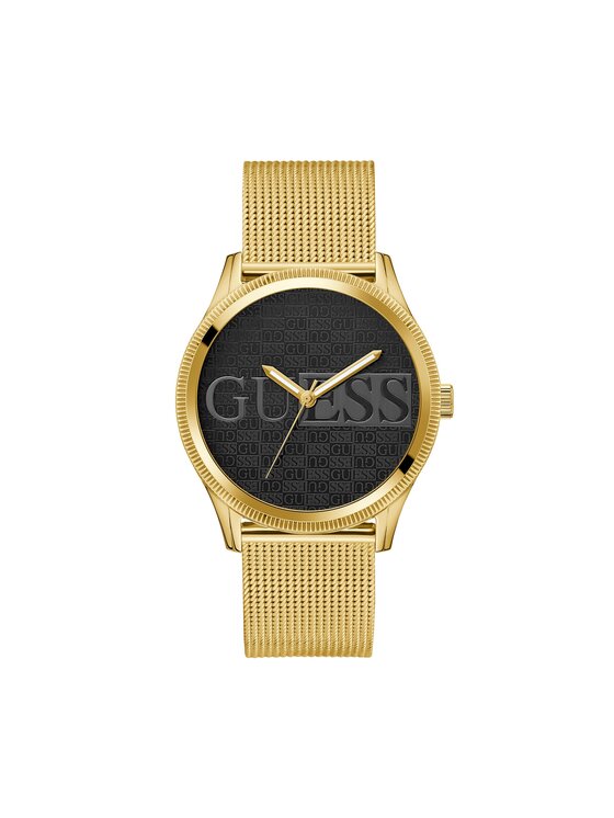 Guess Hodinky Reputation Gent GW0710G2 Zlatá