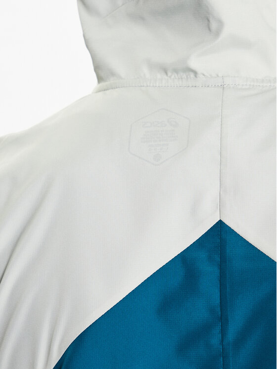 Asics Asics Kurtka anorak Fujtrail 2011C382 Zielony Regular Fit