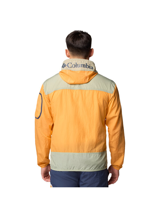 Columbia Columbia Kurtka przejściowa Challenger Windbreaker Anorak Żółty Regular Fit