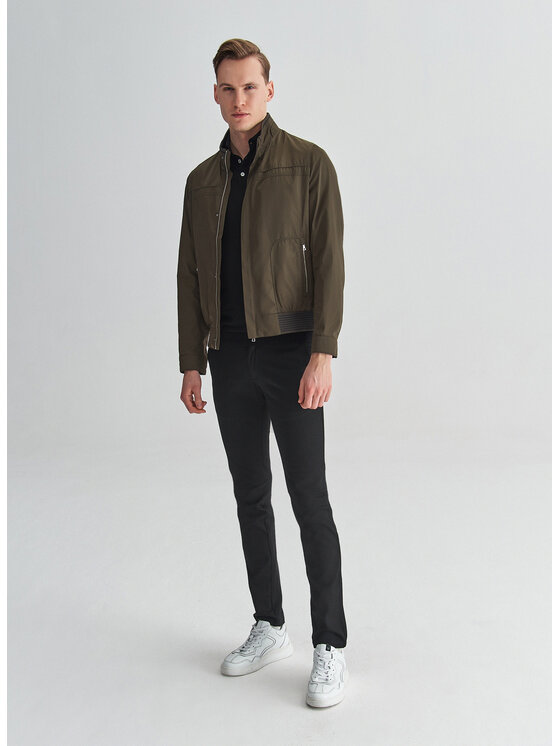 Pako Lorente Pako Lorente Kurtka przejściowa P22SF-5X-002 Zielony Regular Fit