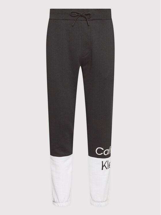 Calvin Klein Jeans Calvin Klein Jeans Jogginghose J30J320890 Schwarz Regular Fit