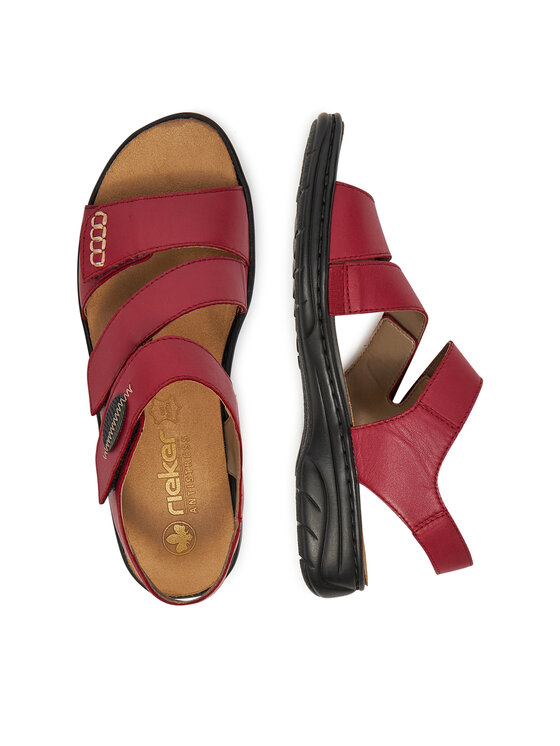 Rieker Rieker Sandály 64573-33 Červená