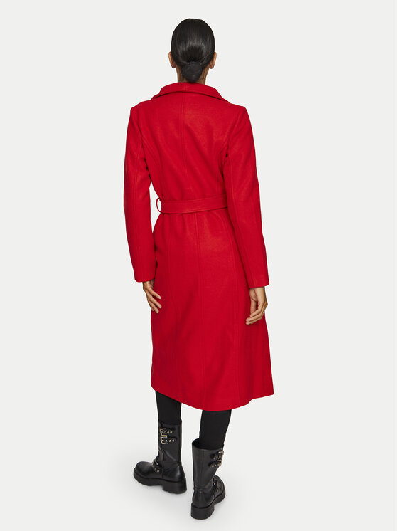 Vila Vila Wintermantel Dica 14104996 Rot Regular Fit