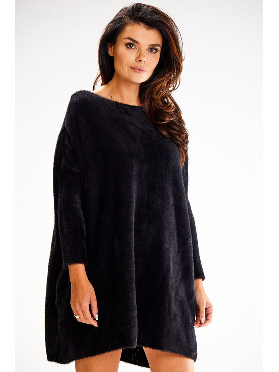 Awama Awama Maglione A618 Nero Basic Fit