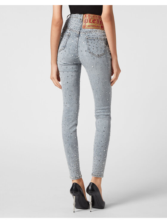 PHILIPP PLEIN PHILIPP PLEIN Jeansy 3845 Niebieski