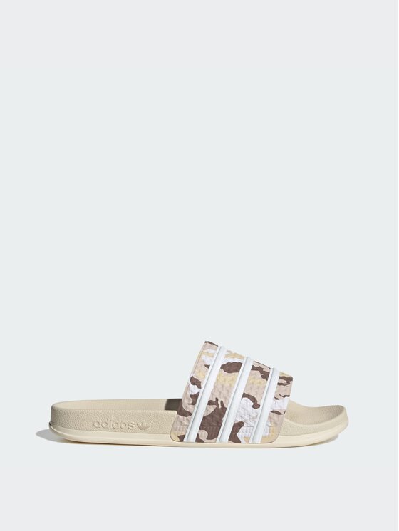 adidas adidas Klapki 168048 Kremowy