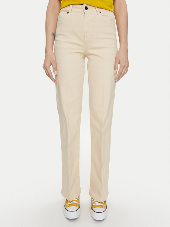 United Colors Of Benetton United Colors Of Benetton Farmer 49FWDE01S Bézs Flare Fit
