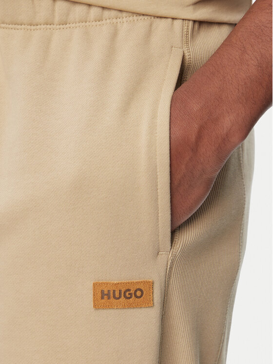 HUGO HUGO Sportinės kelnės Nevatro 50564047 Smėlio Regular Fit