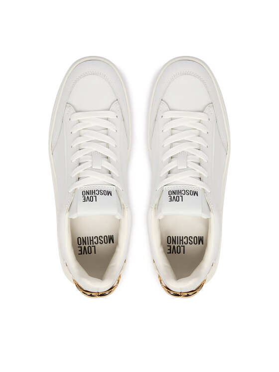 LOVE MOSCHINO LOVE MOSCHINO Sneakersy JA15224G1OIA0100 Biela