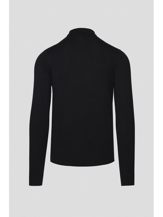 Lancerto Lancerto Sweter Jorge SW073125000005 Czarny Regular Fit