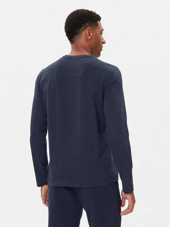 Aeronautica Militare Aeronautica Militare Longsleeve 252TS2468UJ00703 Dunkelblau Regular Fit