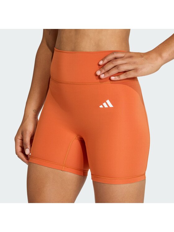 adidas adidas Szorty sportowe 158772 Pomarańczowy Fitted Fit