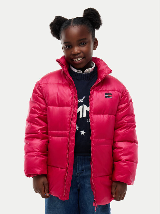 Tommy Hilfiger Tommy Hilfiger Winterjacke KG0KG09708 Rosa Regular Fit