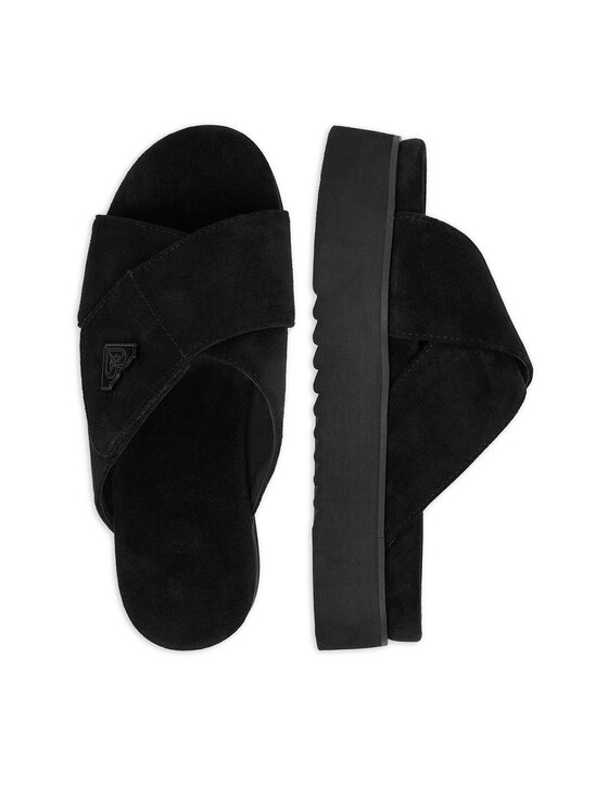 Roxy Roxy Klapki CWBEOB-HY22031-2 Czarny