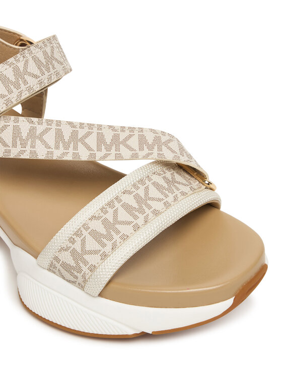 MICHAEL Michael Kors MICHAEL Michael Kors Basutės Bowie Sandal 43S6BWFA1B Kreminė