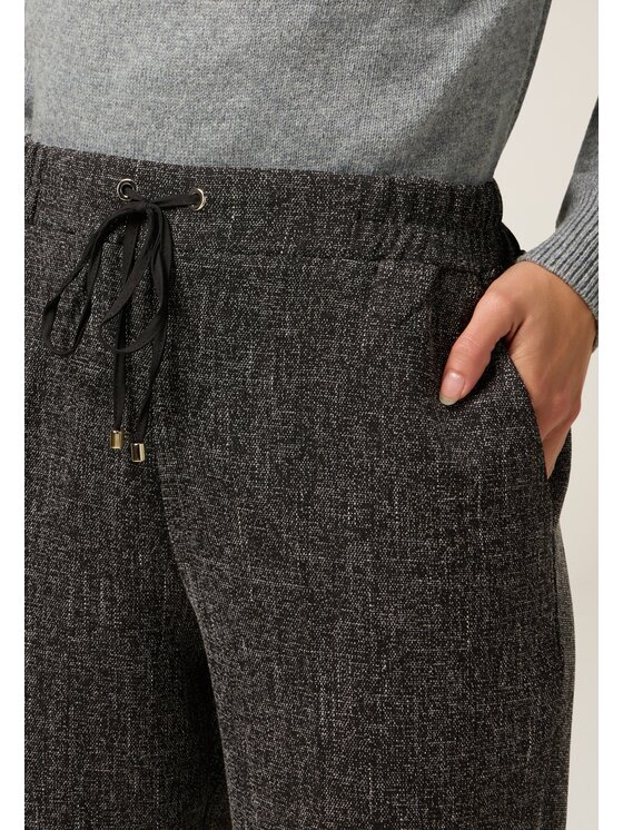 Oltre Oltre Spodnie materiałowe P00IJ002423N033 Szary Boy Fit