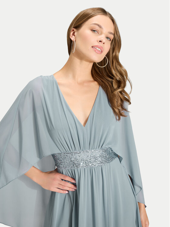 Swing Swing Вечірня сукня 5AI10300 Голубий Regular Fit