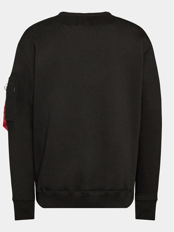 Alpha Industries Alpha Industries Mikina AI.118312-03-XL Čierna Regular Fit